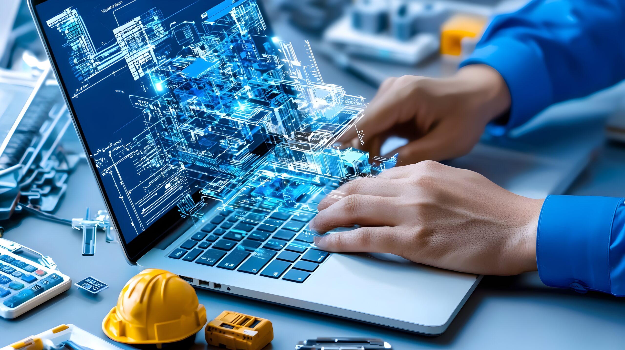 Apple Laptop computer showing analytics